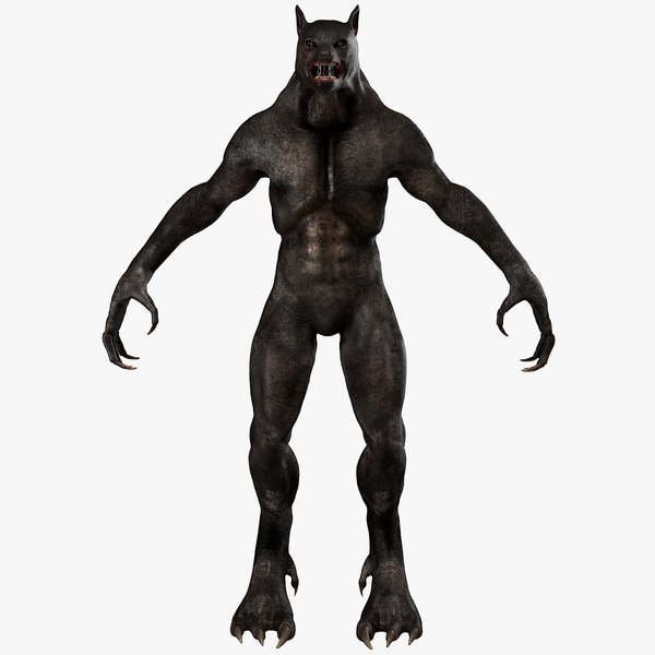 3D model Lycan Werewolf Creature