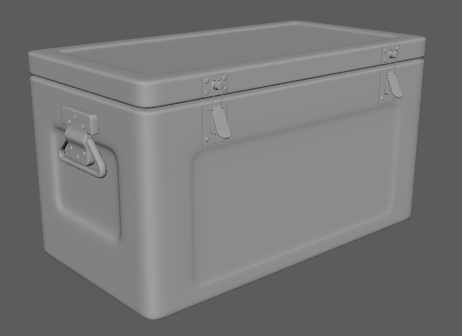3D Icebox Box Model - TurboSquid 1484036
