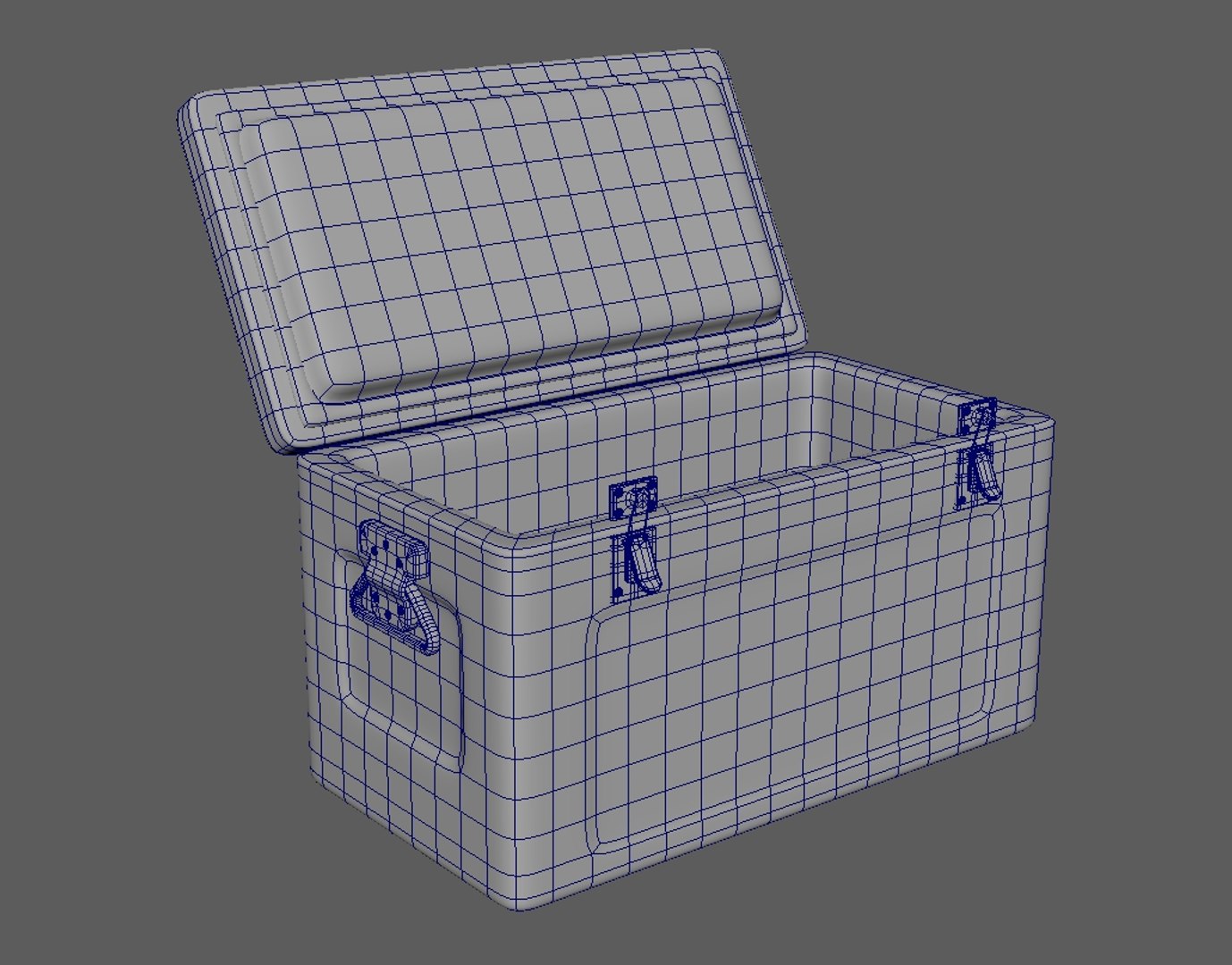 3D Icebox Box Model - TurboSquid 1484036
