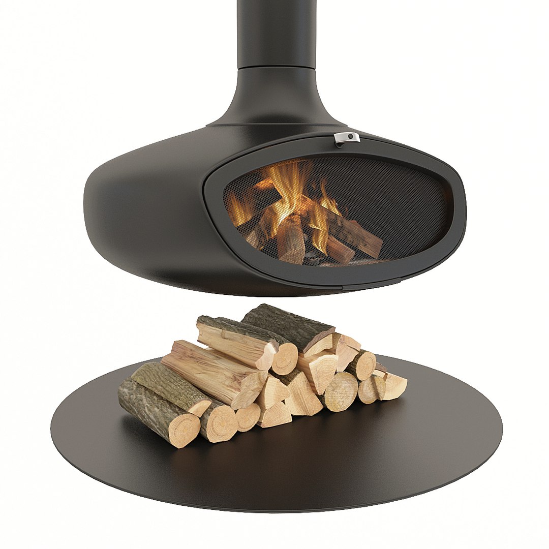 3D Fireplace Firebob - TurboSquid 1502314