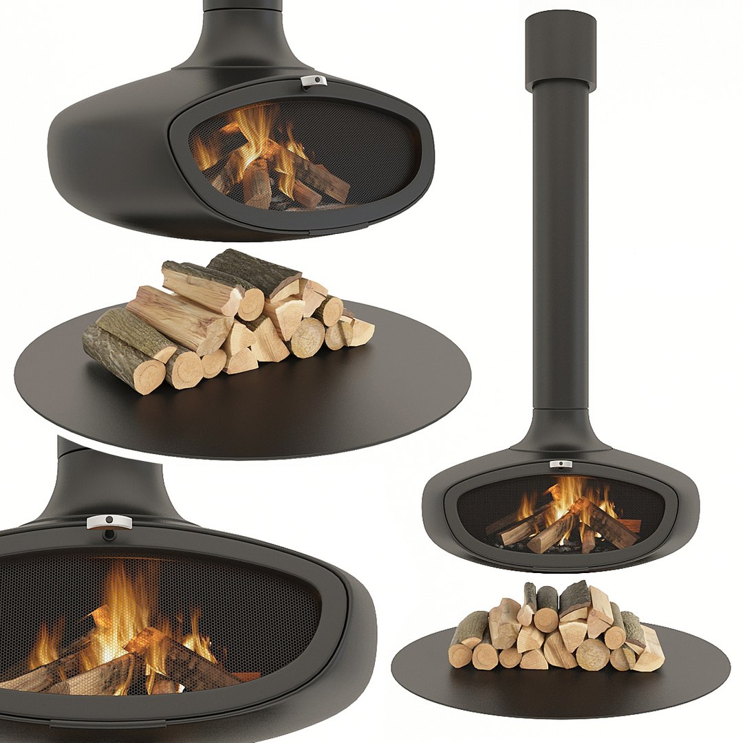 3D Fireplace Firebob - TurboSquid 1502314