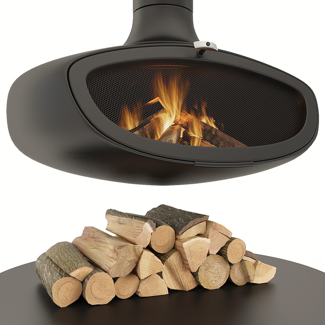 3D Fireplace Firebob - TurboSquid 1502314