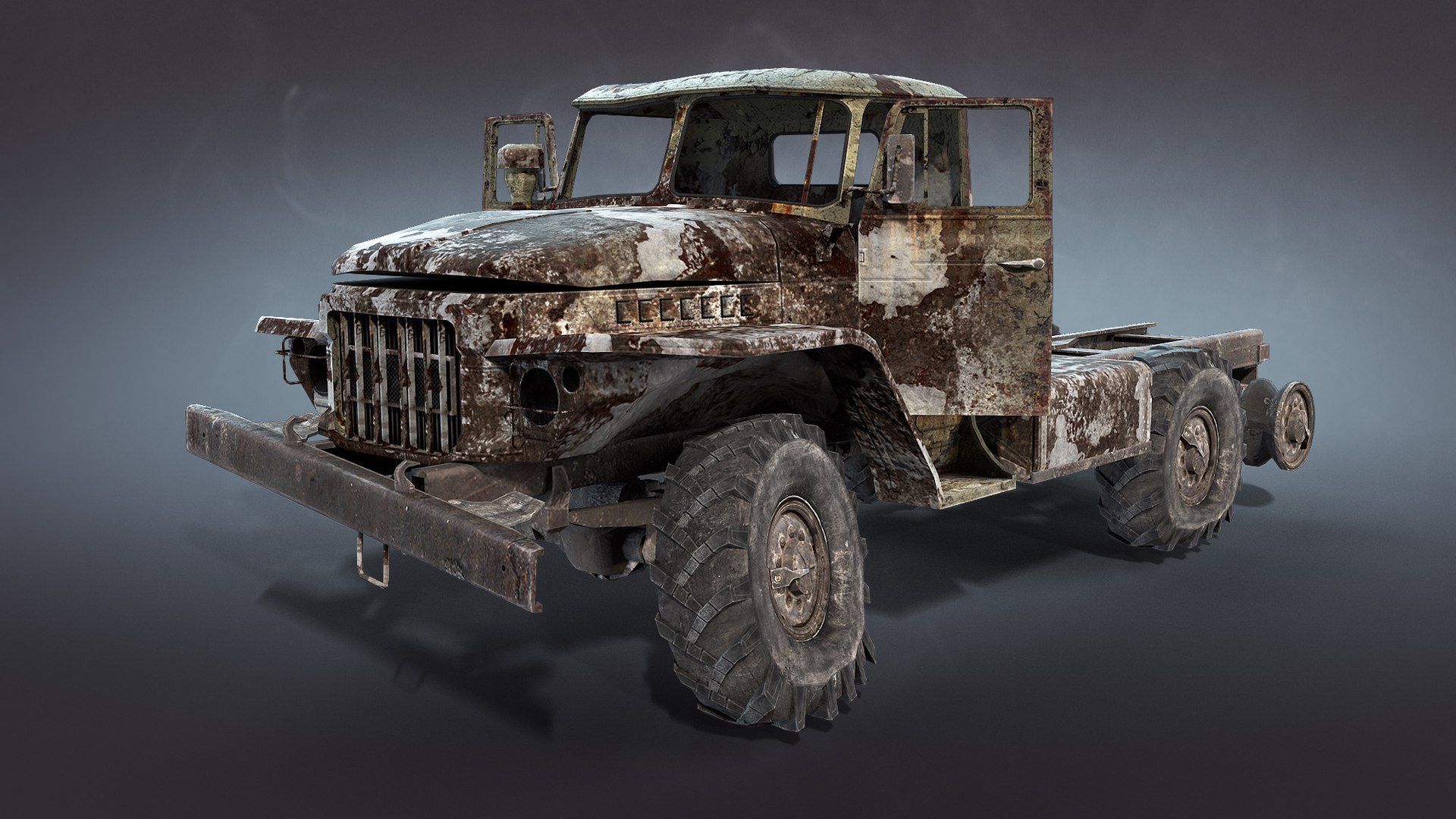 Wrecked Soviet Military Vehicles Set model https://p.turbosquid.com/ts-thumb/u2/n7zfm3/P0/01_ural375_burnt_preview/jpg/1622399741/1920x1080/fit_q87/60a7e43e900f4b8d25ff9782ae33b64245711476/01_ural375_burnt_preview.jpg