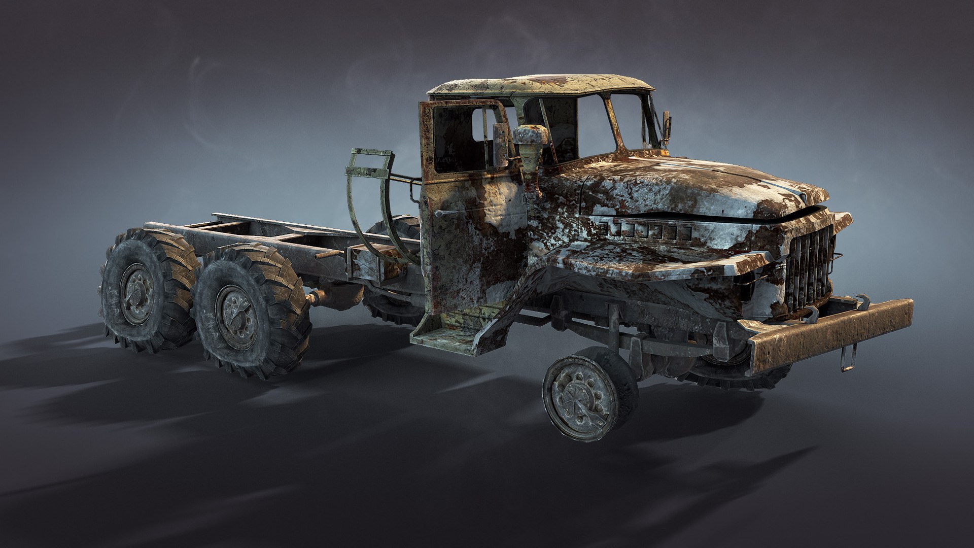 Wrecked Soviet Military Vehicles Set model https://p.turbosquid.com/ts-thumb/u2/n7zfm3/YF/05_ural375_burnt_preview/jpg/1622399734/1920x1080/fit_q87/98ed1936d76fabb70210989c218338d78d690849/05_ural375_burnt_preview.jpg