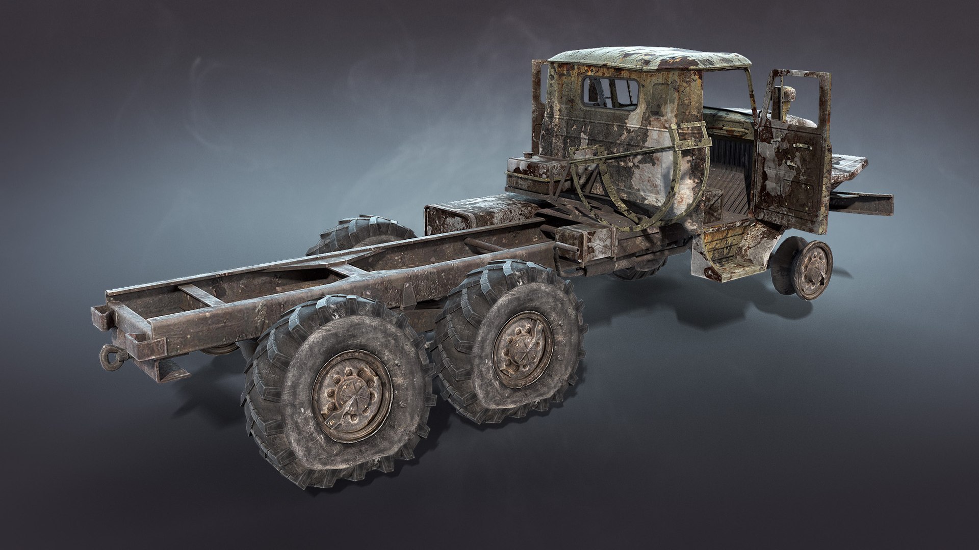Wrecked Soviet Military Vehicles Set model https://p.turbosquid.com/ts-thumb/u2/n7zfm3/yr/04_ural375_burnt_preview/jpg/1622399731/1920x1080/fit_q87/fed8bbe27802aa8b6ceef2851206399e13f1a271/04_ural375_burnt_preview.jpg