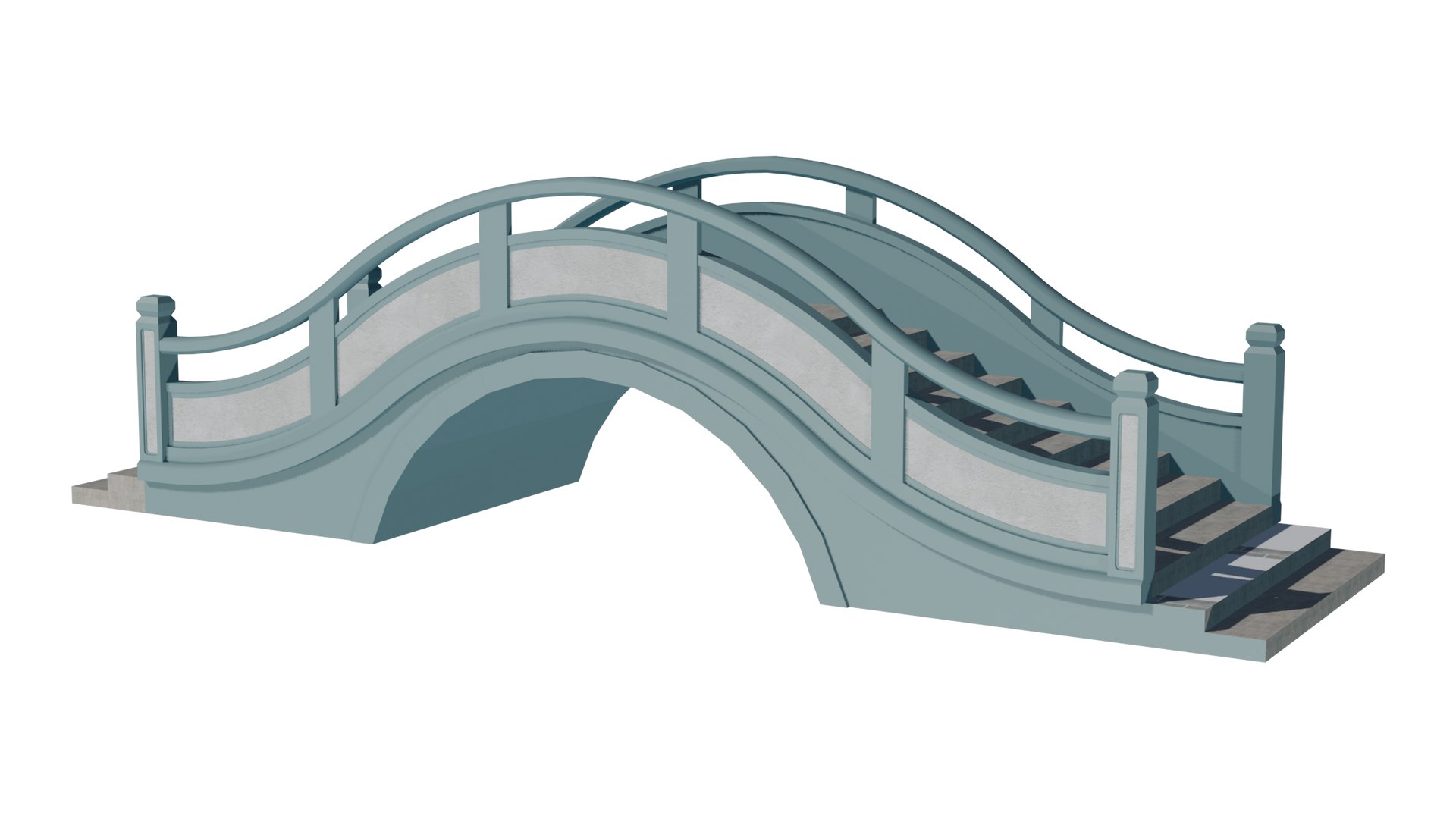 Stone Arch Bridge 3D Model - Chinese Stepped Footbridge with Balustrade for Garden Pond 3D model https://p.turbosquid.com/ts-thumb/u2/p8ZfPl/fW/qt09_20/png/1793237072/1920x1080/fit_q87/3ef2364624799da5fe56a5e8e3e1091e173d77d3/qt09_20.jpg
