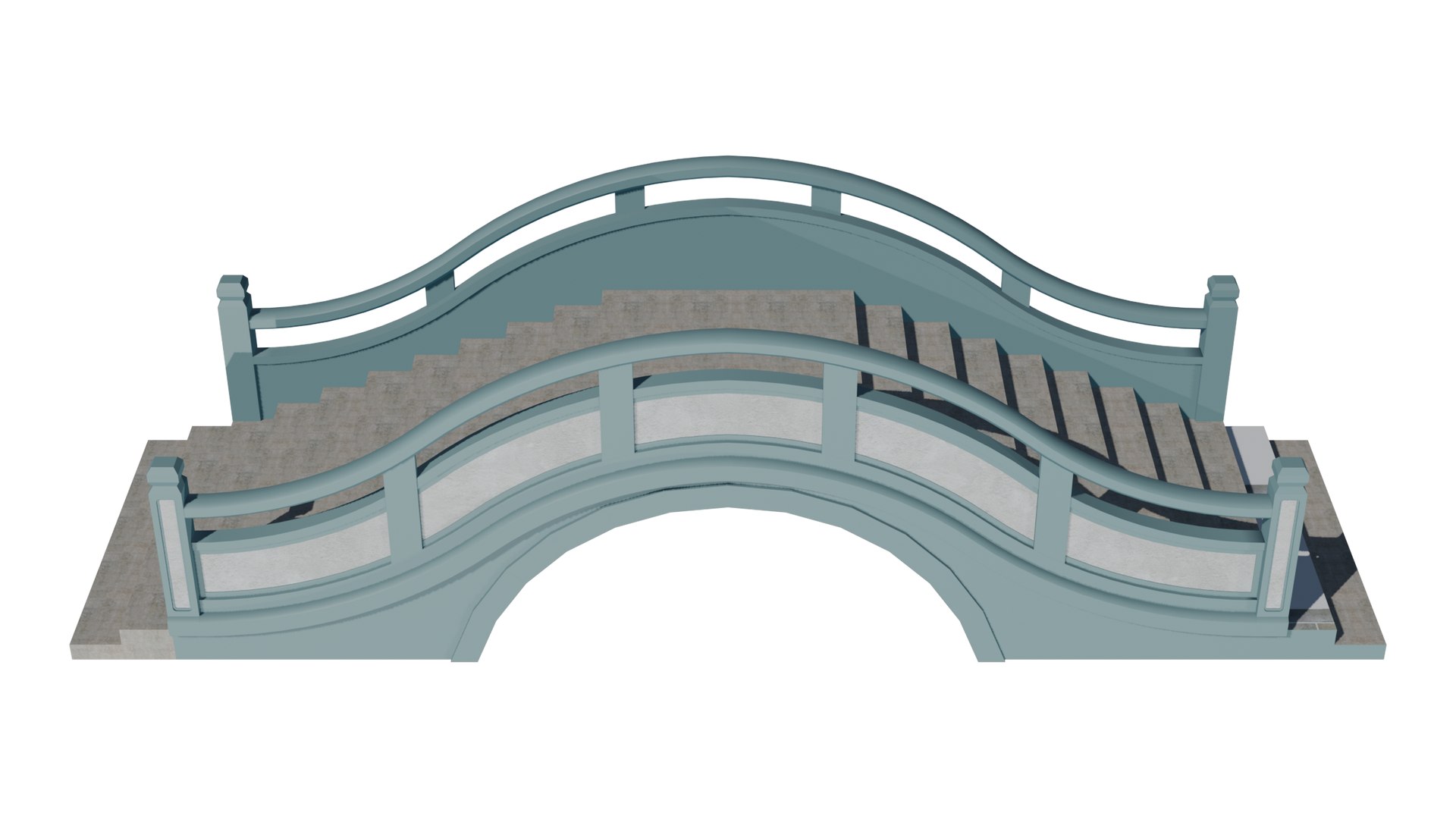 Stone Arch Bridge 3D Model - Chinese Stepped Footbridge with Balustrade for Garden Pond 3D model https://p.turbosquid.com/ts-thumb/u2/p8ZfPl/gl/qt09_11/png/1793236885/1920x1080/fit_q87/a3dd05acd2a1a9de0d07eb53327aab24b2614963/qt09_11.jpg