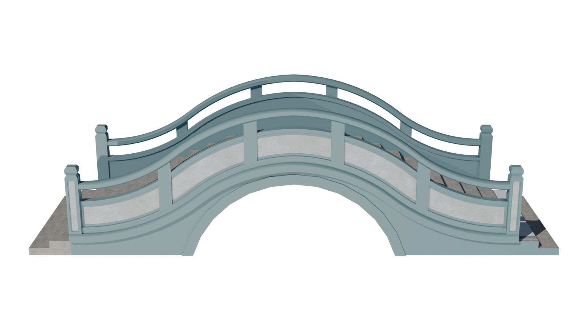 Stone Arch Bridge 3D Model - Chinese Stepped Footbridge with Balustrade for Garden Pond 3D model https://p.turbosquid.com/ts-thumb/u2/p8ZfPl/kB/qt09_07/png/1793236795/1920x1080/fit_q87/b32a6d22fa7655c42271d8092b8c9e2b1d987302/qt09_07.jpg