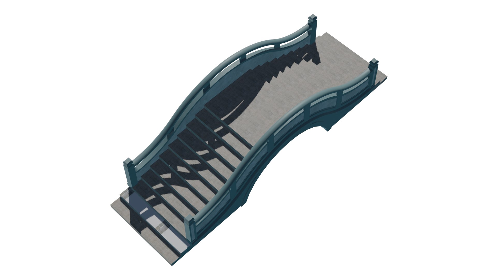 Stone Arch Bridge 3D Model - Chinese Stepped Footbridge with Balustrade for Garden Pond 3D model https://p.turbosquid.com/ts-thumb/u2/p8ZfPl/ro/qt09_12/png/1793236886/1920x1080/fit_q87/2432631652b34117c15b5a7c521144c2b8c93879/qt09_12.jpg