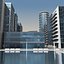 3d modern city buildings model
