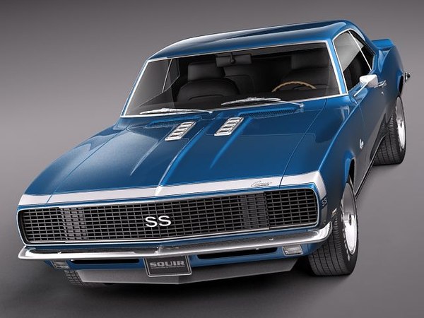 シボレーカマロ1967 SS RS3Dモデル - TurboSquid 560477