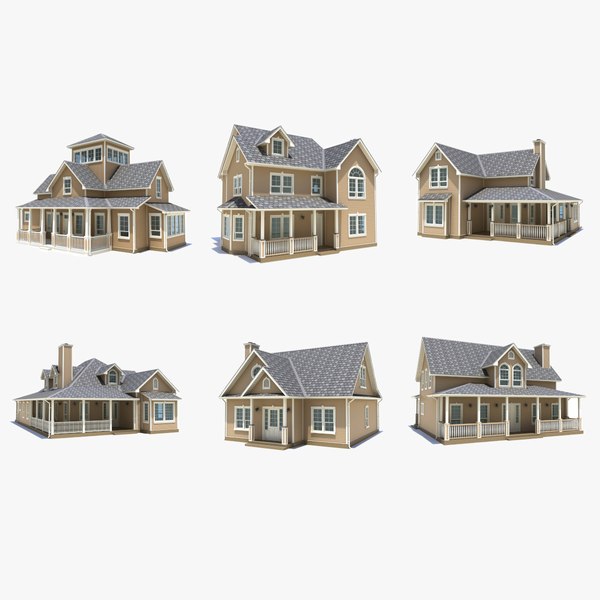 Cottage 3D Models for Download | TurboSquid