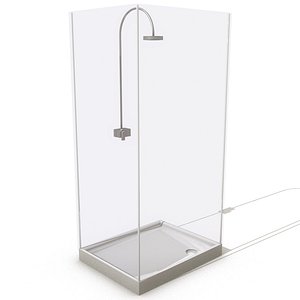 3d model shower