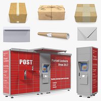 Mail Packages with Postomat Collection 2