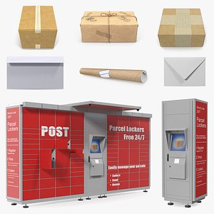 Mail Packages with Postomat Collection 2