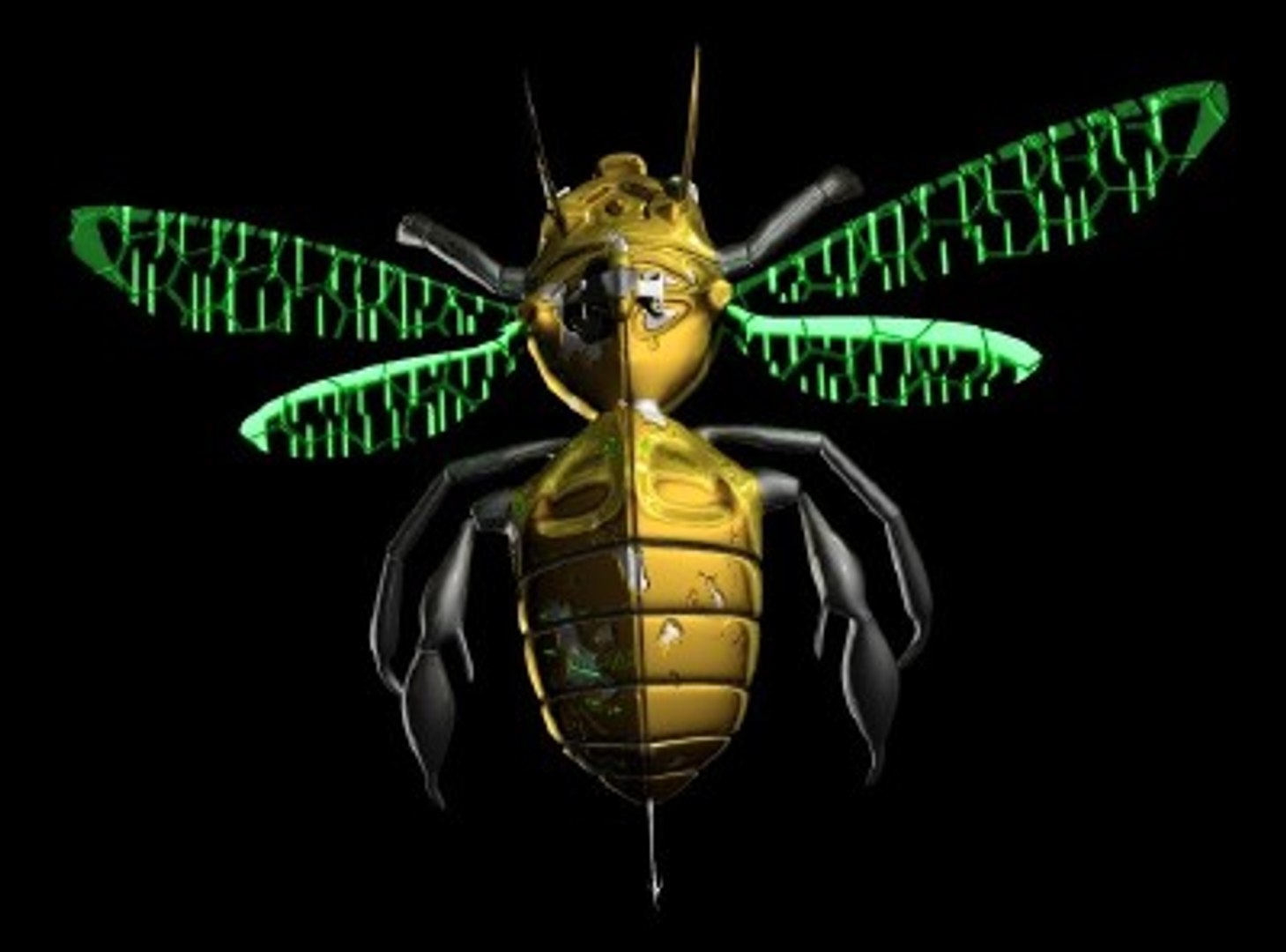 Mechanical Bee 3d 3ds