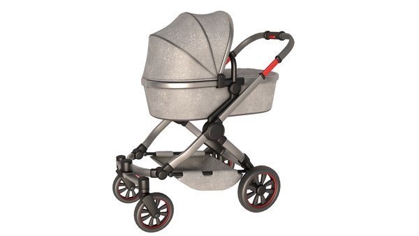 Baby stroller 3D model