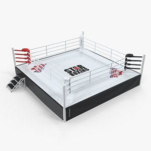 Complete Competition Boxing Ring