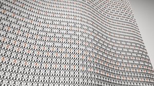 3D Curtain Kriskadecor Gradient 2