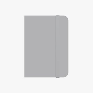 3D Basic Notebook - Geometry Only No Textures No Materials model