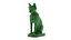 Ancient Egyptian Cat Statue Black Print