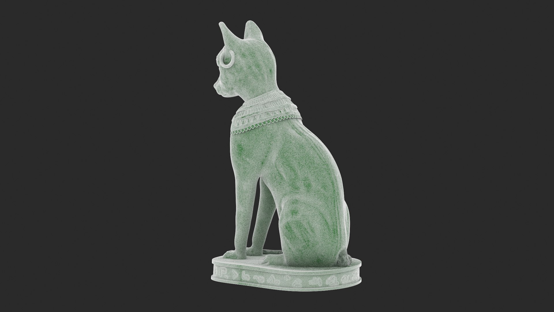3D Ancient Egyptian Cat Statue Black Print https://p.turbosquid.com/ts-thumb/u3/LGx2hM/YU/egyptiancatgoddessbastet3dprint014/jpg/1626744979/1920x1080/fit_q87/cf4a18a742e8732d6b0921f50bb004bae59bcf53/egyptiancatgoddessbastet3dprint014.jpg