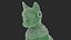 Ancient Egyptian Cat Statue Black Print
