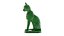 Ancient Egyptian Cat Statue Black Print
