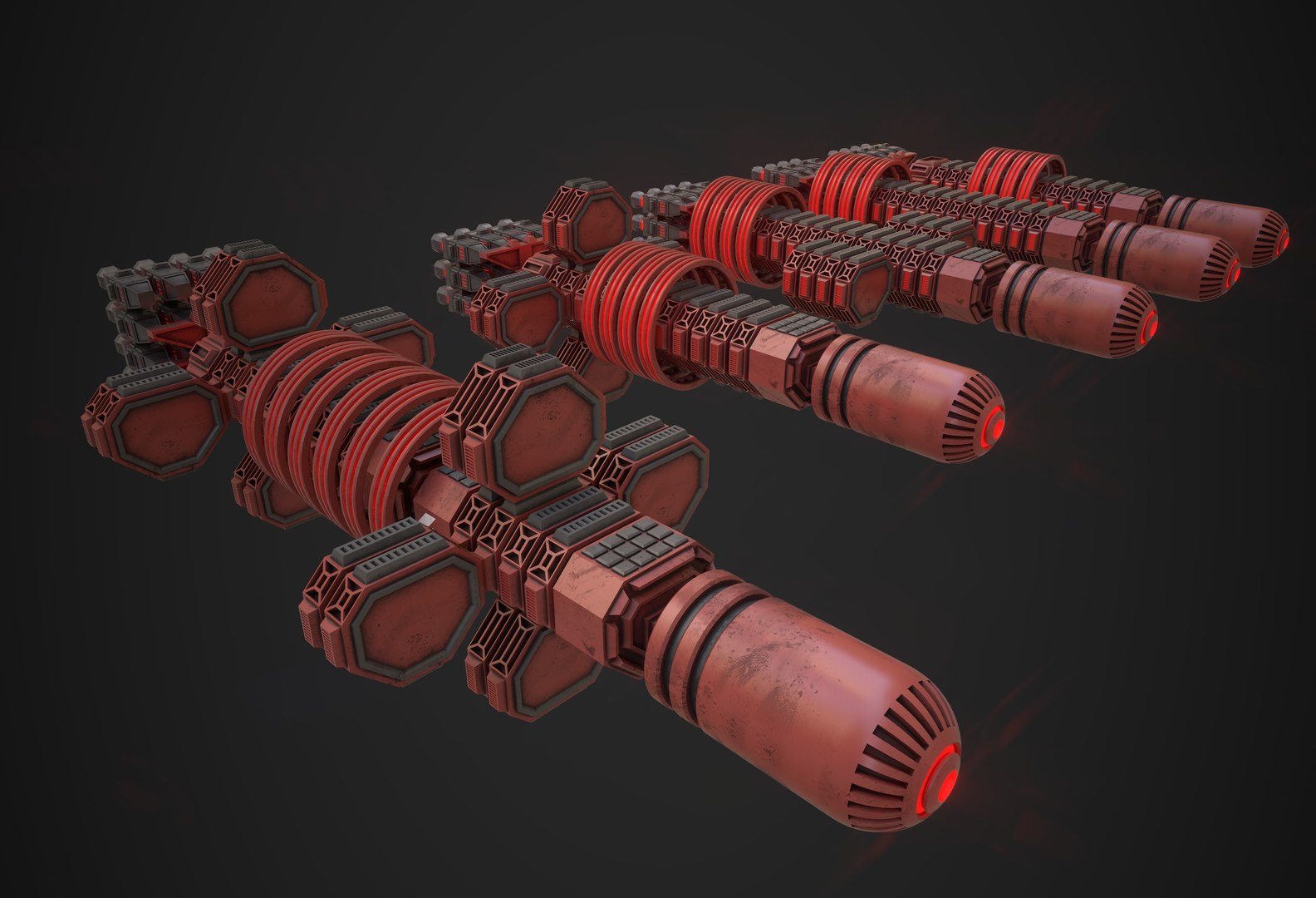 Modular Spaceship Three 3D model https://p.turbosquid.com/ts-thumb/u3/LmksOg/TY/06/jpg/1751514732/1920x1080/fit_q87/2f026eadbb0320d60b358b3f80356c7f496cbb09/06.jpg