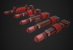 Modular Spaceship Three 3D model