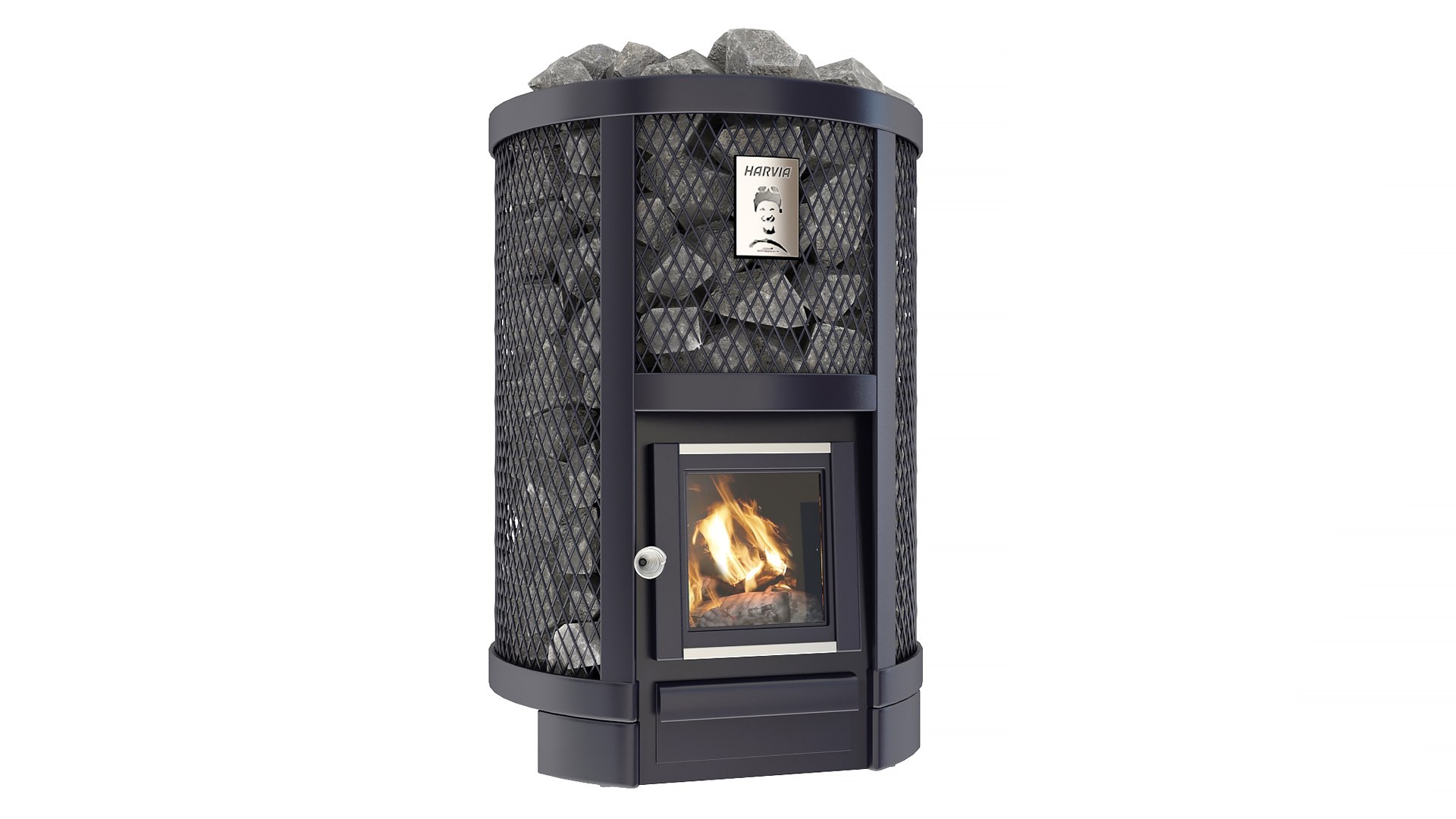 3D Model Harvia Ville Haapasalo Duo Bath Stove - TurboSquid 2257089