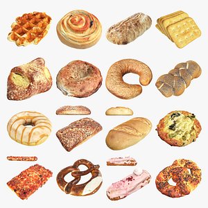 3D Photogrammetry Food Bundle 01
