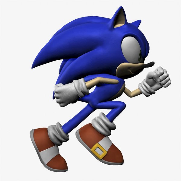 Sonic the Hedgehog render