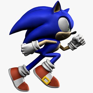 1991 Classic Sonic Model - Download Free 3D model by sebyseb