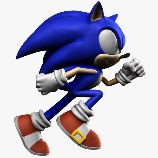 Sonic the Hedgehog render