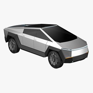 3D Electric Truck model