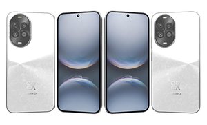3D HUAWEI  Nova 14 Vitality Edition Frost White model