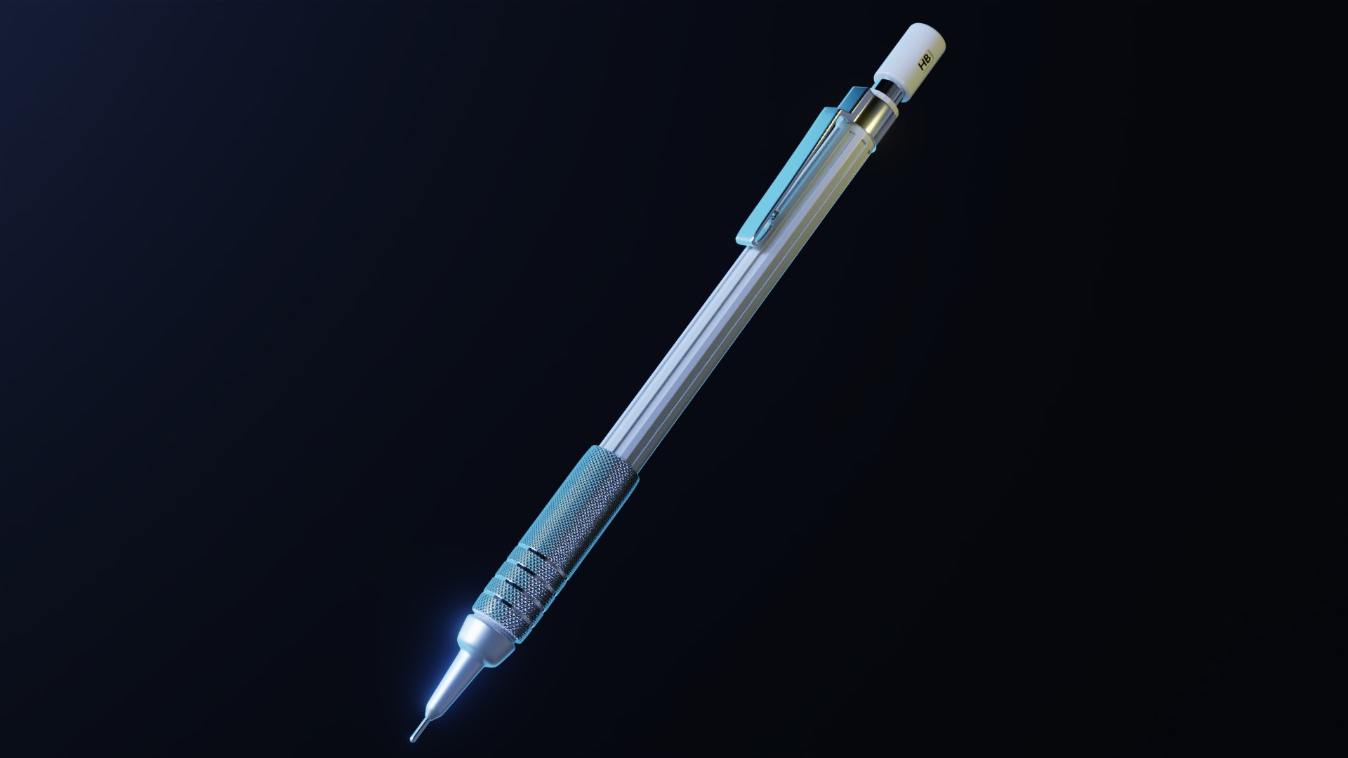 Realistic Mechanical Pencil 3D Model TurboSquid 2229202