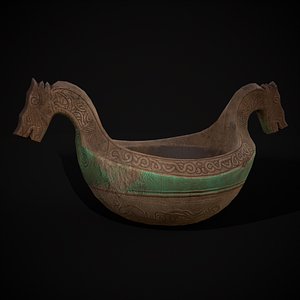 3D Viking Ale Bowl