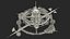 3D model Steampunk Space Station