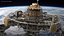 3D model Steampunk Space Station