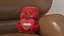Fuggler Alien Love Fugg Plush Red Fur