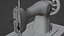 Singer Old Sewing Machine modelo 3D y textura PBR