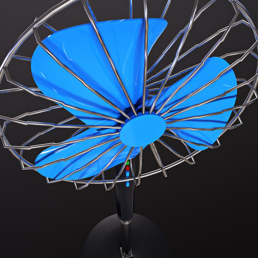 Electric fan 3D model - TurboSquid 1724033