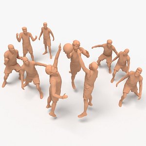 Basketball Players Man 3D Scan