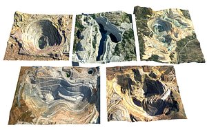Scanned Opencast Mines Pack