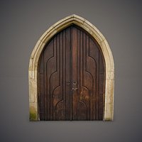 Wooden door