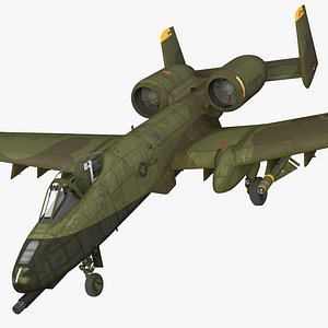 Fairchild Republic A-10 Thunderbolt II Green
