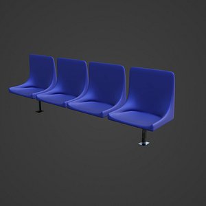 metro chair 3D