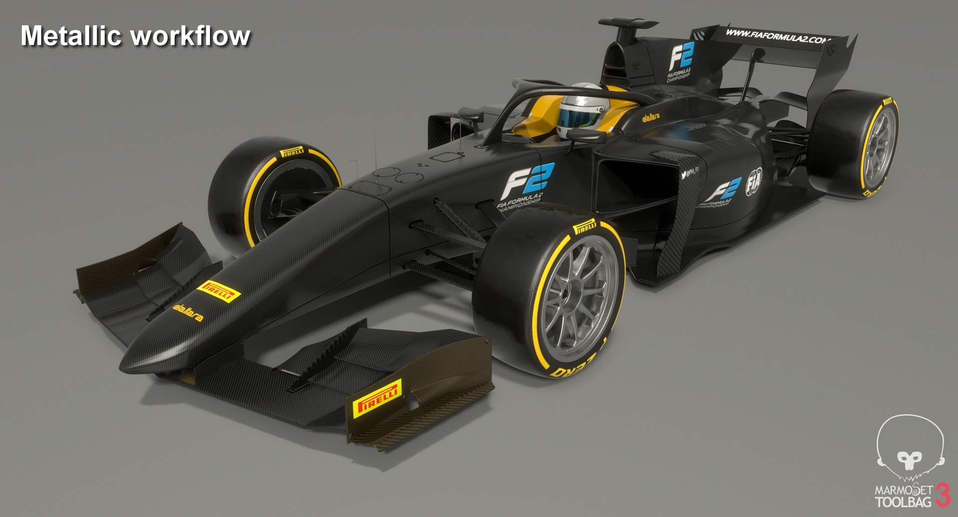 Formula 2 dallara f2 model - TurboSquid 1557470